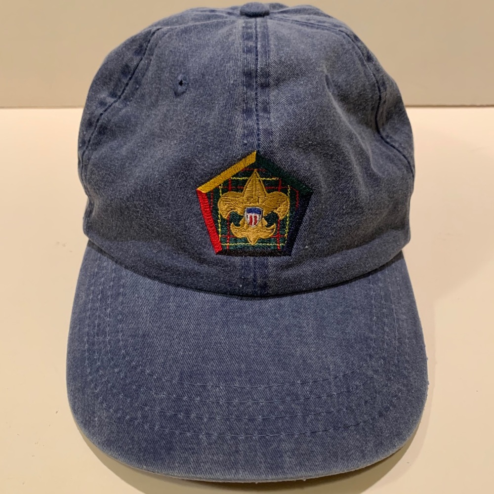 MEN’S BOY SCOUTS OF AMERICA DENIM BASEBALL CAP.